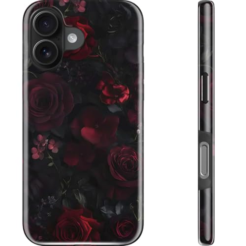 DEENAKIN Cute Case for iPhone 16,Preppy Floral,Wireless Charging - image 1