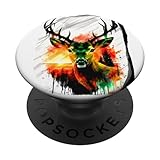Photo Gallery cervo cervo al tramonto pittura foresta di pino popsockets popgrip intercambiabile Photo Gallery cervo cervo al tramonto pittura foresta di pino popsockets popgrip intercambiabile