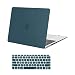 MOSISO MacBook Air 13 inch Case 2019 2018 Release A1932 with Retina Display, Plastic Hard Shell Case & Keyboard Cover Skin Only Compatible with MacBook Air 13 with Touch ID, Deep Teal