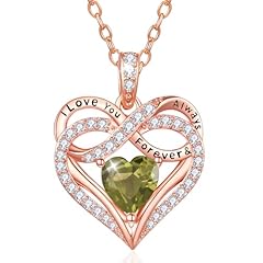 Rose Gold Plated-08-Aug Birthstone