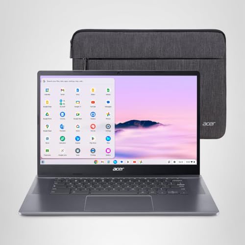 Acer Chromebook Plus 515 Laptop mit Google AI - 15,6 Zoll Full HD 1920 x 1080 IPS Touch Display | Intel Core i3-1305U | 8GB LPDDR5X | 256GB SSD | Wi-Fi 6E | FHD Kamera | Chrome OS | CB515-2HT-33M4 - 22