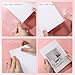 Baluue 10pcs Clear Book Covers, Transparent Waterproof Plastic Book Sleeve, Notebook Protector Cover for Textbooks, Protect Against Wear and Tear, 16.1 X 10.3 Inches