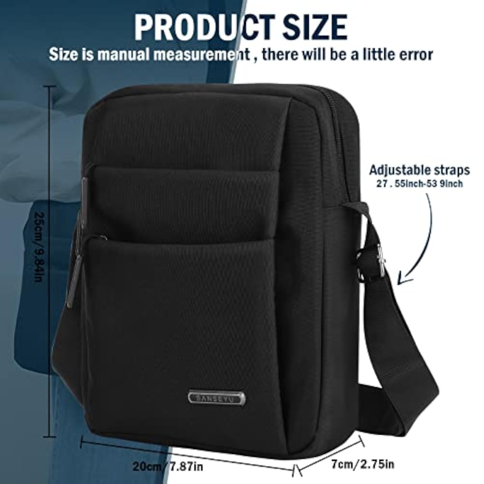 Messenger Bag Umh?ngetasche Crossbody for Men