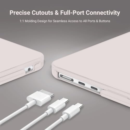 Image of MOSISO Compatible with MacBook Air 13 inch Case M5 2026 M4 2025 M3 M2 2024-2022 A3449 A3240 A3113 A2681,Hard Shell&Keyboard Cover&Screen Film&Pouch for MacBook Air 13.6 inch Case, Stone Gray