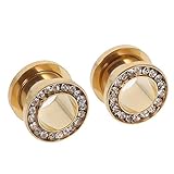 Glatte Oberfläche: Die hochglanzpolierte Oberfläche der chirurgischen Edelstahloberfläche ist sehr komfortabel und verhindert Beschädigungen und Reizungen. Sie ist für den täglichen Gebrauch und für das menschliche Ohr geeignet.