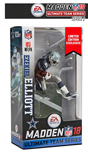 Ezekiel Elliott (Dallas Cowboys) Limited Edition Exclusive EA Sports Madden NFL 18 Ultimate Team Series 2 McFarlane