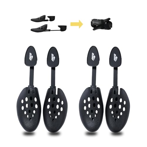 DJRF JJ 2 Pairs plastic Shoe Trees for Women & Men Size 6-12 Shoe Shape Holder and Stretch Expander...