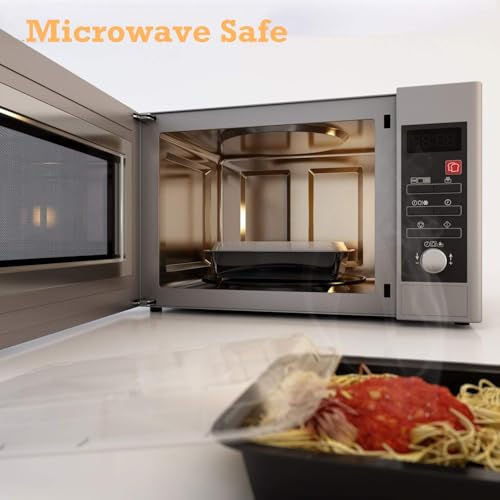 Foto von HENSHOW 1 Fach Meal Prep Container mit 20er, 1000ML Prämie Wiederverwendbar BPA Free Lunchbox mit Deckel, Mikrowelle, Gefrierschrank, Spülmaschinenfest