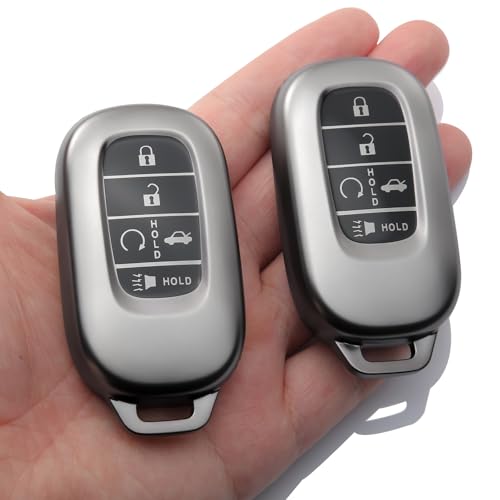 2Pcs Keyshell for Honda Key Fob Cover Case Fits Honda CR-V Pilot Accord (2023-2025)/HR-V (2023-2024)/Civic (2022-2024) Accessories by wnilian - Used condition - US$8.90