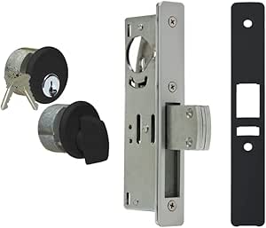 Aazon.co: AxxGeek Storefront Ortise Door Lock Coercial Ortise Lock With Lock Cylinder - View #6