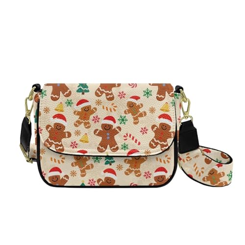 Leather Handbags for Women Cute Shoulder Purse Slouchy Bag Strap Crossbody Casual Flap Bag with Adjustable Strap