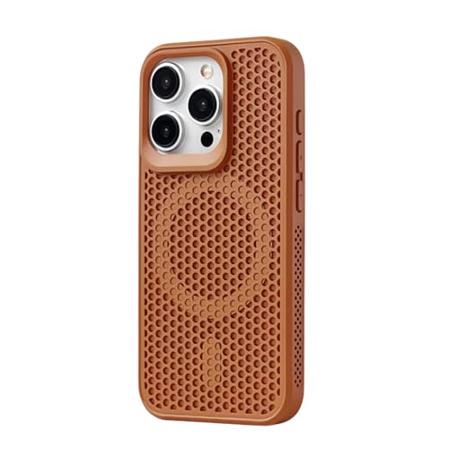 Coque magnétique en maille respirante iPhone 14 Pro Max pour charge sans fil