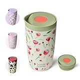BOTTLE BOTTLE Thermobecher 350ml für Kaffee oder Tee, auslaufsicher und Easy Quick-Press-Verschluss, Isolierbecher Travel Mug Classic Grande (Verdena)
