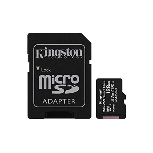 Cartão de memória Kingston 128 GB microSDXC Canvas Select Plus Class 10 Memória SDCS2