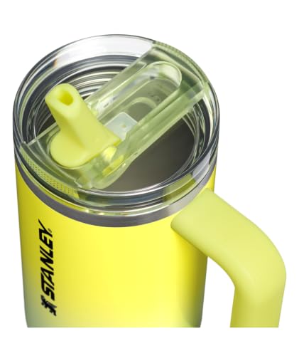 Image of STANLEY Quencher ProTour Flip Straw Tumbler with Leakproof Lid 30 oz | Built-In Straw & Handle | Cupholder Compatible for Travel | Insulated Stainless Steel Cup | BPA-Free | Atomic Gradient