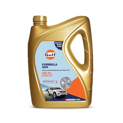 Gulf FORMULA SUV 5W-30 API SP, ACEA C2 | Modern Petrol, Diesel, E...