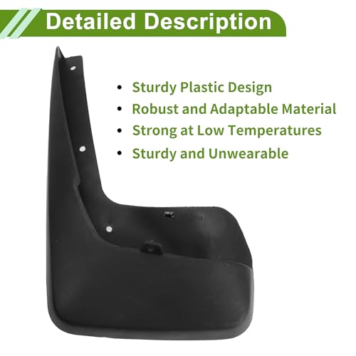 Image of Mud Flaps Splash Guards for Chrysler Grand Voyaer 2013-2019 Front and Rear Mud Guards 1 Set