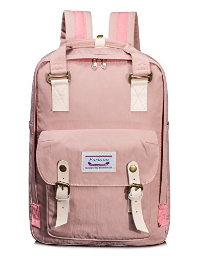travel backpack pink