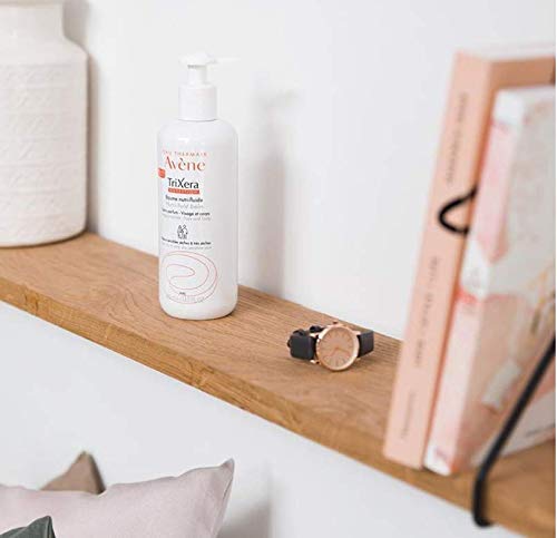 Eau Thermale Avene Trixera Nutrition Nutri-Fluid Balm, Ceramides, Very Dry, Face And Body, Alcohol-Free, Pump, 13.5 Oz. #TOP6