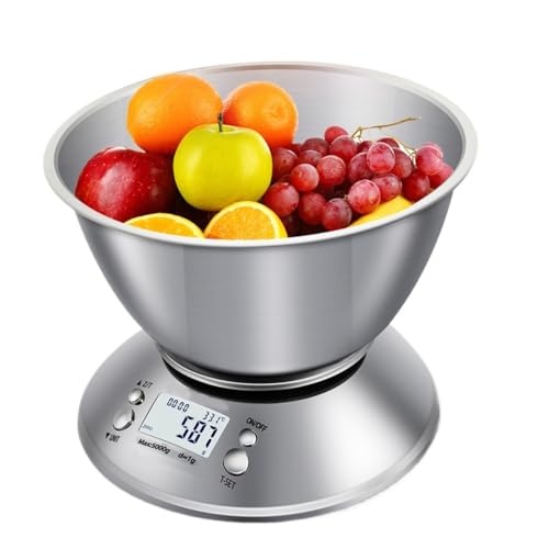 AOPIPI �x�[�L���O�p�d�q�� �X�e�����X���{�E���t���A�L�b�`����5kg/1g�A�p�����p�v�ʊ�A�ƒ�E�x�[�J���[�E���X�g�������� (A,5kg/1g) [���s�A���i]