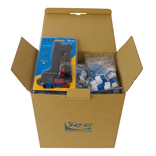 ICC MODULE, CAT 5e, HD, 400 PK, WHITE (IC107F5VWH)