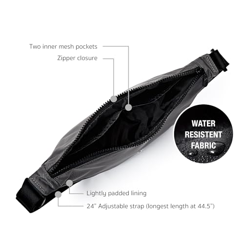 Red by Kiss Cross Body Bag, Durable Water-Resistant Fabric, Lightweight Daily Bag, Adjustable Straps & Inner Pocket (Regular, Gray)2