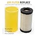 SYOWADA Air Filter Tune Up Kit Replacement For Craftsman Yt3000 Ys4500 Lt2000 Lawn Tractor, Air Filter Oil Filter Tune Up Kit Replacement For Brig-g Stratton 793569 793685