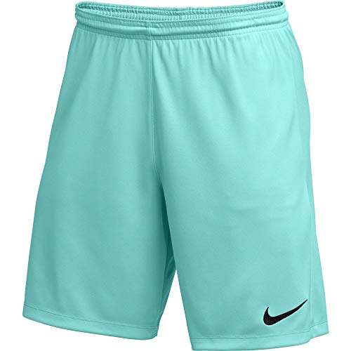 Nike Youth Park III Shorts (Turquoise, Large)