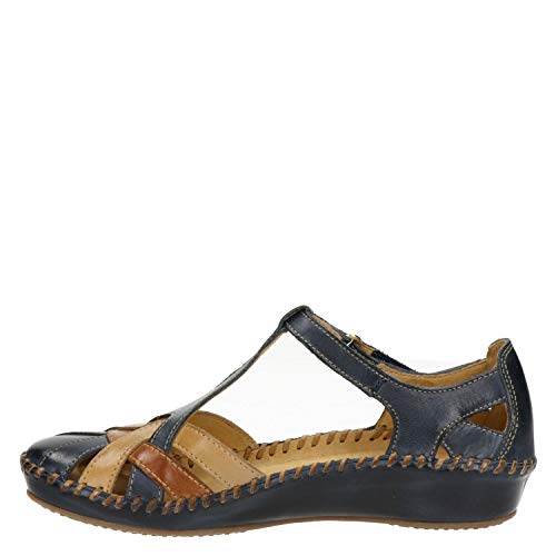 PIKOLINOS Leather Wedge Sandals P. Vallarta 655
