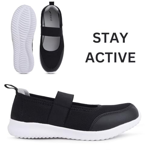 Image of TRASE Ballet Flats for Women | Stylish Slip On Bellies with Soft Memory Foam Insole | Comfortable Footwear for Office & Casual Use