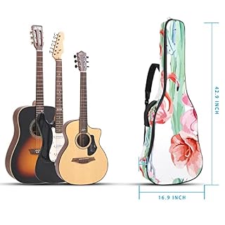 Hondank Housse de transport étanche pour guitare avec bandoulière réglable – Paysage de mer, plage, eau, Multicolor 09… - Les Beatles, Paul McCartney, John Lennon, RIngo Starr, George Harrison Hondank Housse de transport étanche pour guitare avec bandoulière réglable - Paysage de mer, plage, eau, Multicolor 09… – Image 5