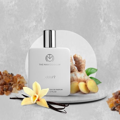 Image of The Man Company Pravy Perfume for Men - 50ml | Premium Long-Lasting Fragrance | EDP for Men (Eau De Parfum) | Gift for Him | Valentine gift Set for Boyfriend, Husband
