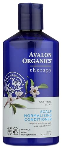 Avalon Organics Therapy Scalp Normalizing Conditioner, Tea Tree Mint, 14 Oz Avalon Organics Therapy Scalp Normalizing Conditioner, Tea Tree Mint, 14 Oz