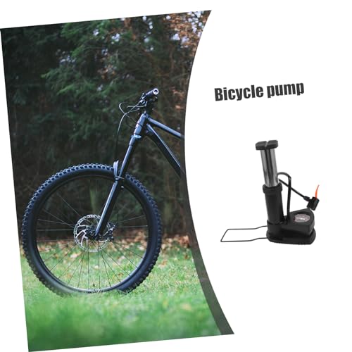 Bomba de bicicleta portátil de alta presión y aluminio resistente 5