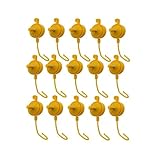 Tagtight Pflanzenstützen Yoyo Grow Hanger with Stopper, Pflanzen Aufhängung Staudenhalter, Ausziehbar Pflanzenstütze Haken, YoYo Pflanzen Stütze für Tomaten, Gurken und Rankpflanzen (15er-Pack)