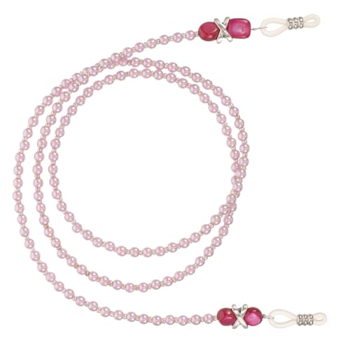 PRETYZOOM Fashion Faux Pearl Glasses Chain for Women, Eyeglass Necklace Holder String, Sunglasses Strap Accessory for Travel and Daily Use