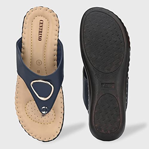 Image of Centrino Women's Thong Comfortable Ortho Care Ladies | Fashion Wear Sandal & Chappal | Soft Cushioned for More Comfort (7902)