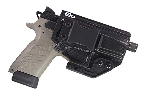 Fierce Defender IWB Kydex Holster CZ P07 The Paladin Series -Made in USA- (Carbon Fiber)