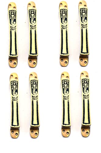 Image of Door Handle Cool Door Handles for Main Door Aluminum (7 Inch), Antique- Finish Door Handles for Home and Office for Wooden & Glass Door Handle, Pull Door Handle (Pack Of 4 Pair, Computer Ganesh)