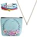 Hicdaw 5PCS Girls Gift for Unicorn Include Bracelet Stud Earrings Storage Bag Necklace for Unicorn