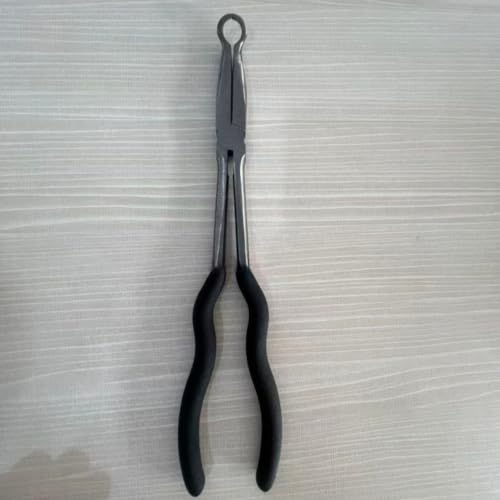 Lot de 5 pinces à bec long avec têtes courbées à 45 et 90 degrés, 27,9 cm (B) – vue 9