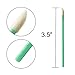 500Pcs/Set Disposable Lip Brushes Make Up Brush Lipstick Lip Gloss Wands Applicator Tool Makeup Beauty Tool Kits (Multi-colored)
