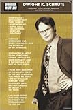 Culturenik The Office Dwight Shrute Corporate Ladder (Dunder Mifflin) Cast Group Workplace Comedy TV Television Show Poster Print (24 X 36 UNFRAMED Poster)