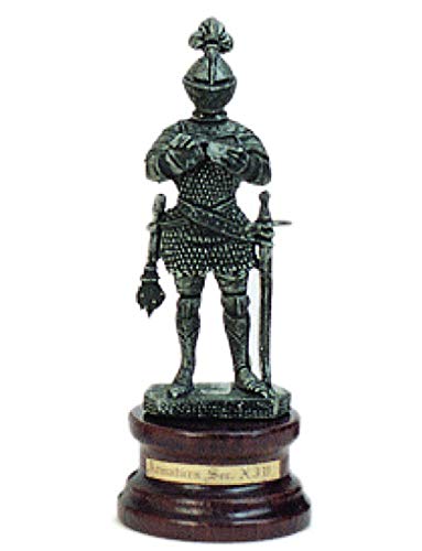 Medioevo Reproducción en Miniatura de una Armadura de Caballero Templario