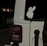 Cute Baymax Hero in White Color Sticker Vinyl Decal Gift Car Bumper Laptop Home Deco Window Wall Truck