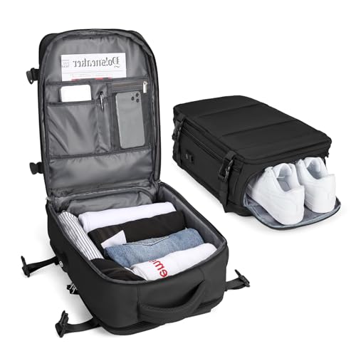BJLFS Borse da Cabina per Ryanair 40x20x25 Bagaglio a Mano Zaino da viaggio aere,Zaino Easyjet 45x36x20,Zaino Casual per laptop da...