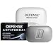 Defense Antifungal Medicated Bar Soap | FDA Approved Treatment for Athlete's Foot Fungus and Intensive Treatment for Fungal Infections of The Skin (One Bar with Snap-Tight Case)