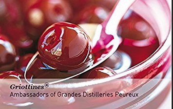 French Morello Cherries (Griottines), Set of 2 Jars, Individually Wrapped, 11.05 Ounces Each, Imported - Thumbnail 2