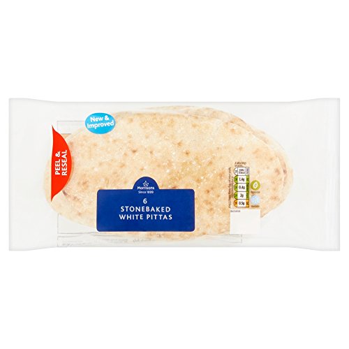 Morrisons Stonebaked White Pittas Pack of 6