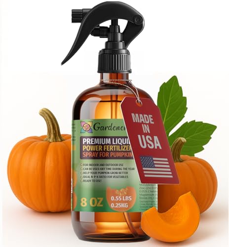 Liquid Power Pumpkin Fertilizer Spray – Ready-to-Use Liquid Plant Food Mist for Pumpkin –...